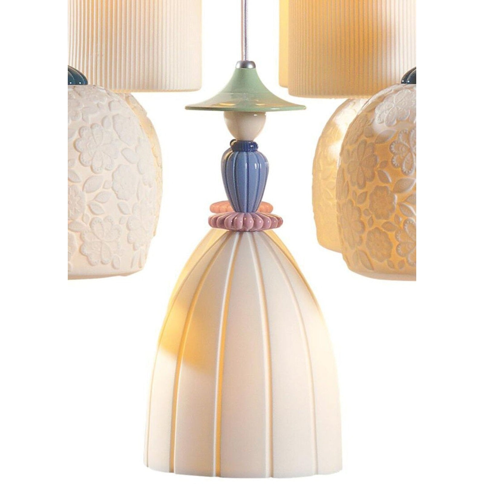 Mademoiselle 24 Lights Strolling Through Blossoms Chandelier