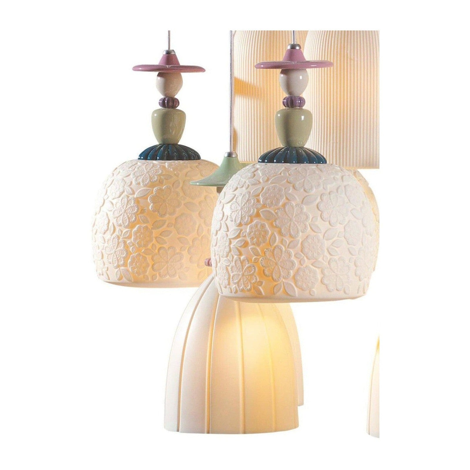 Mademoiselle 24 Lights Strolling Through Blossoms Chandelier