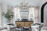 Rhodes 2-Tier Round Chandelier 48"