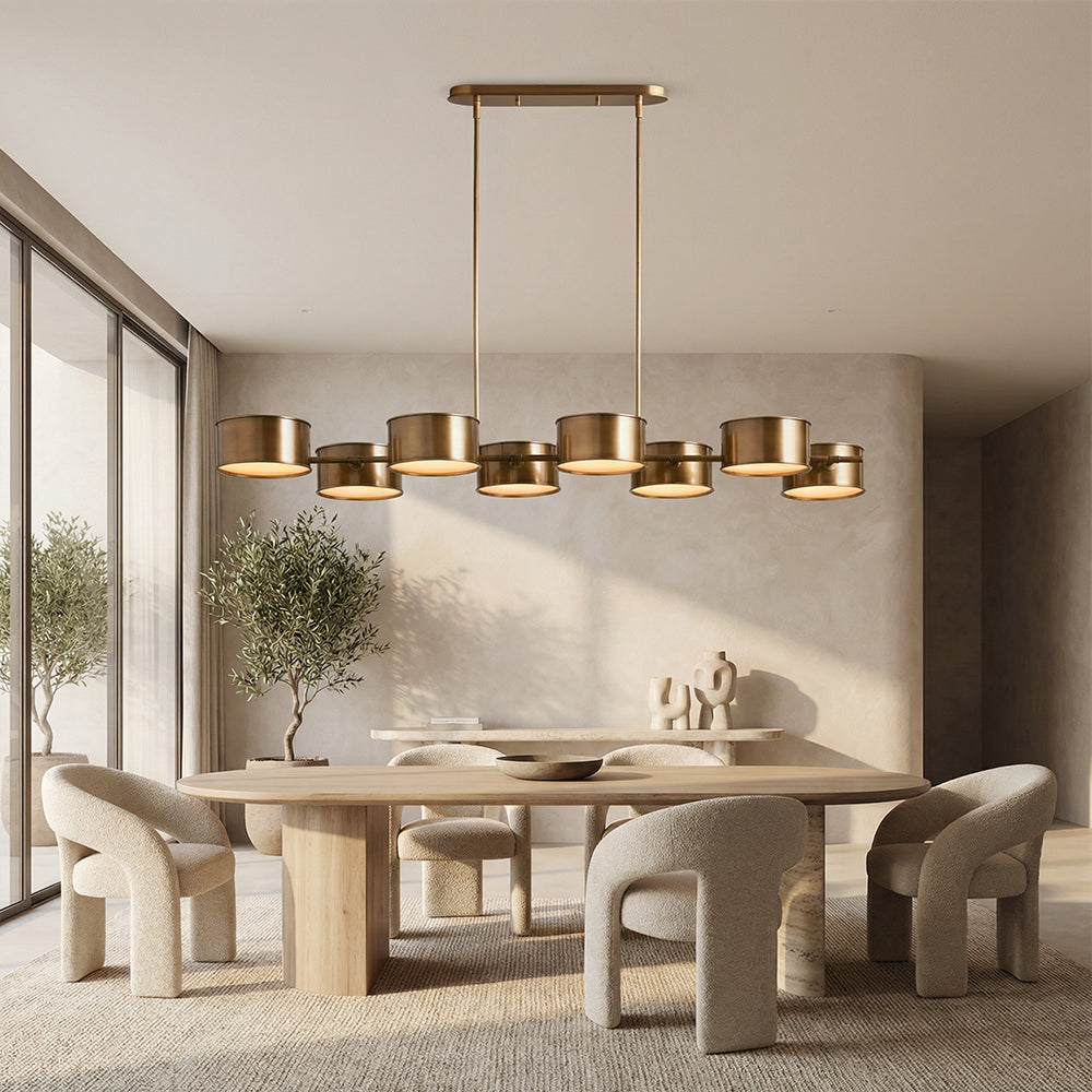 Fervay Metal Linear Chandelier
