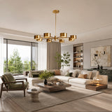 Fervay Metal Round Chandelier
