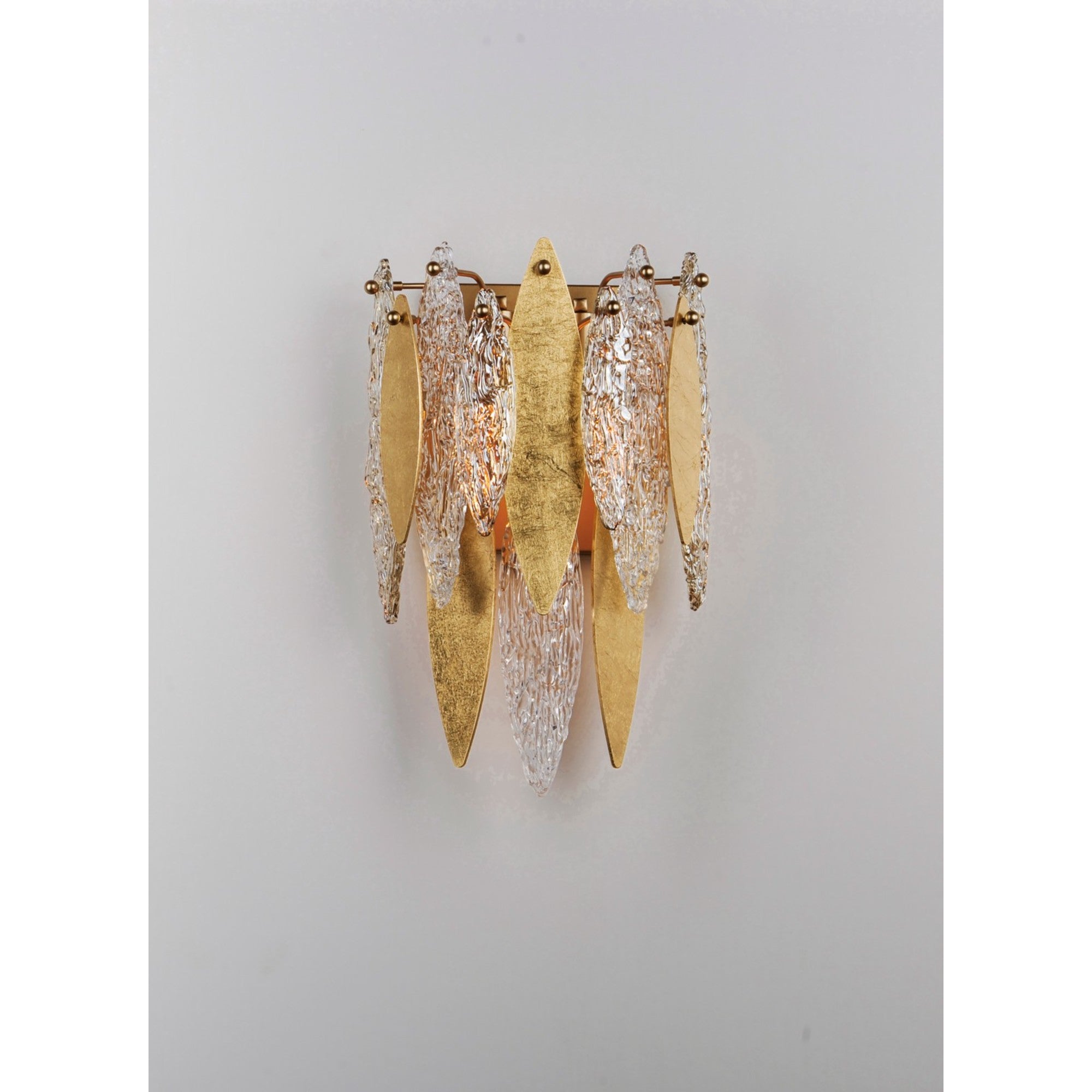 Majestic Gold Finish 18" Wall Sconce Elegant Lighting Fixture