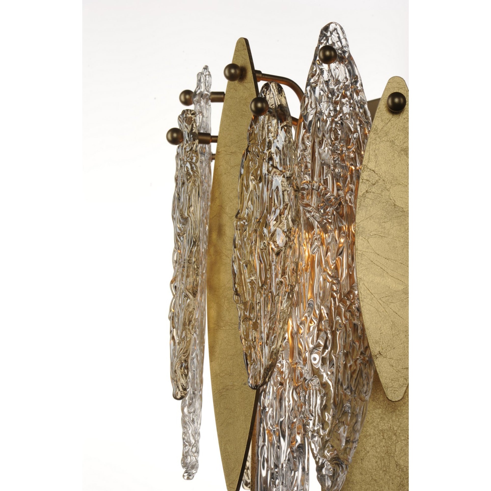 Majestic Gold Finish 18" Wall Sconce Elegant Lighting Fixture