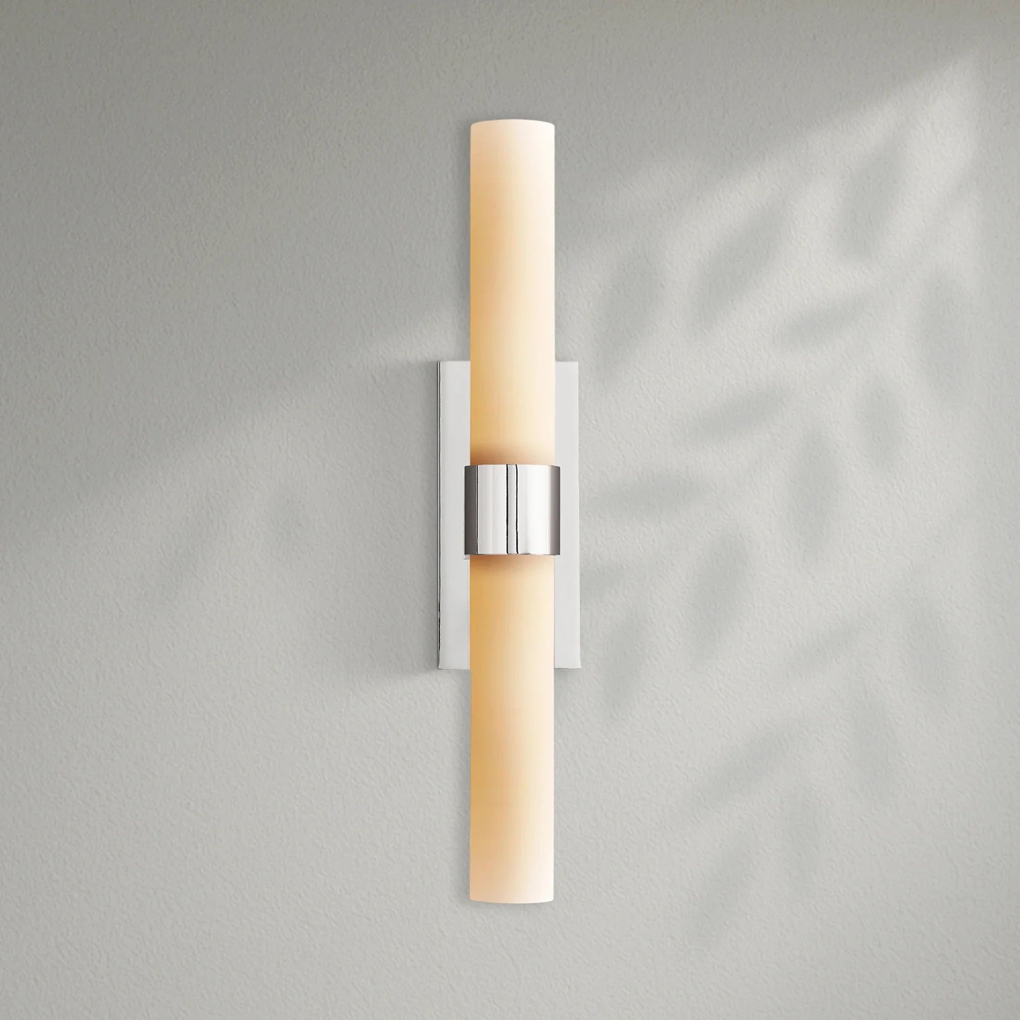 Savelle Milk Glass Sconce 23"