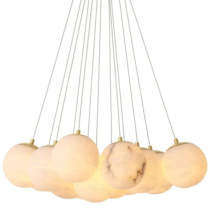 Sphinx Alabaster Chandelier
