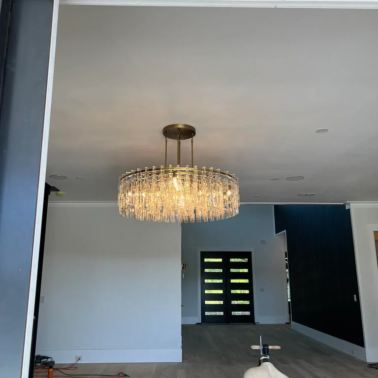 Miravon K9 Crystal Round Chandelier
