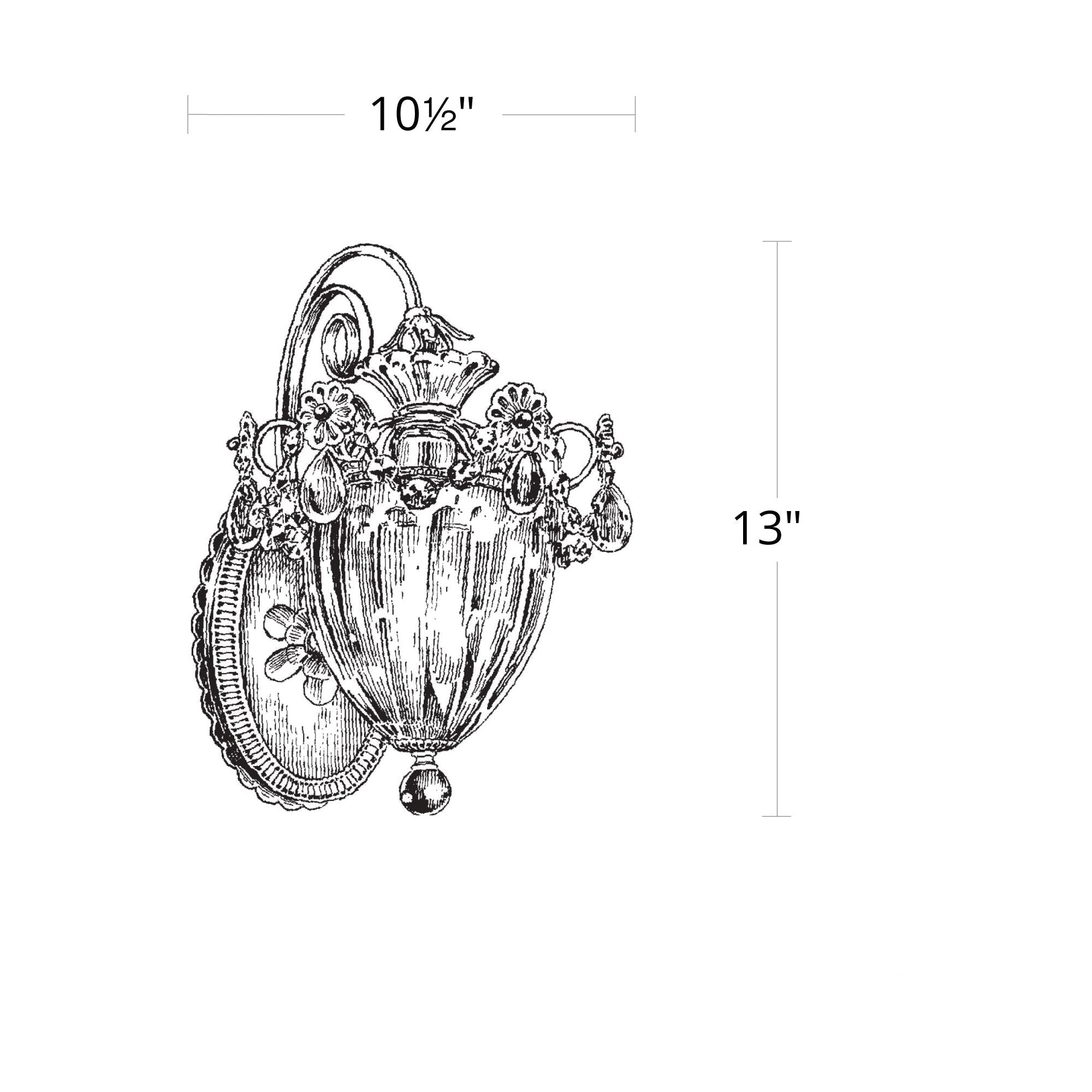 Bagatelle 1-Light Wall Sconce