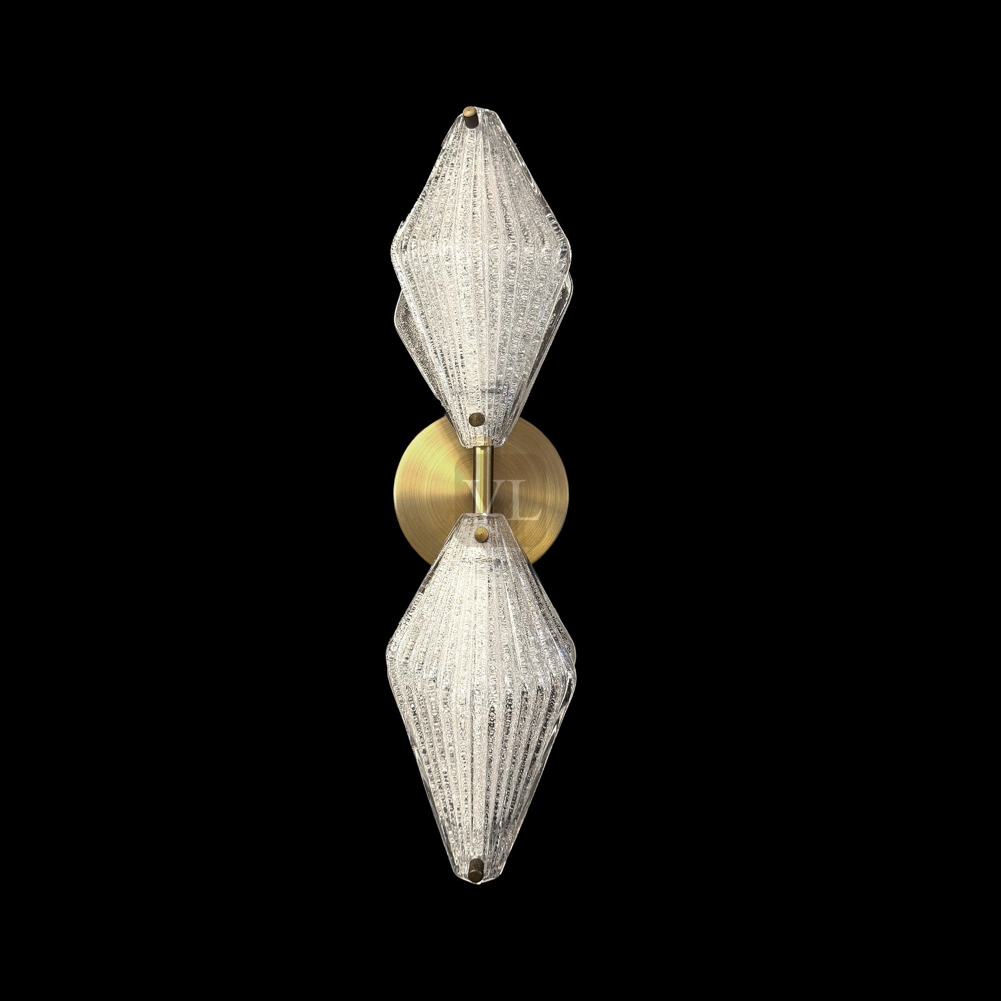 Glass Art Wall Sconce