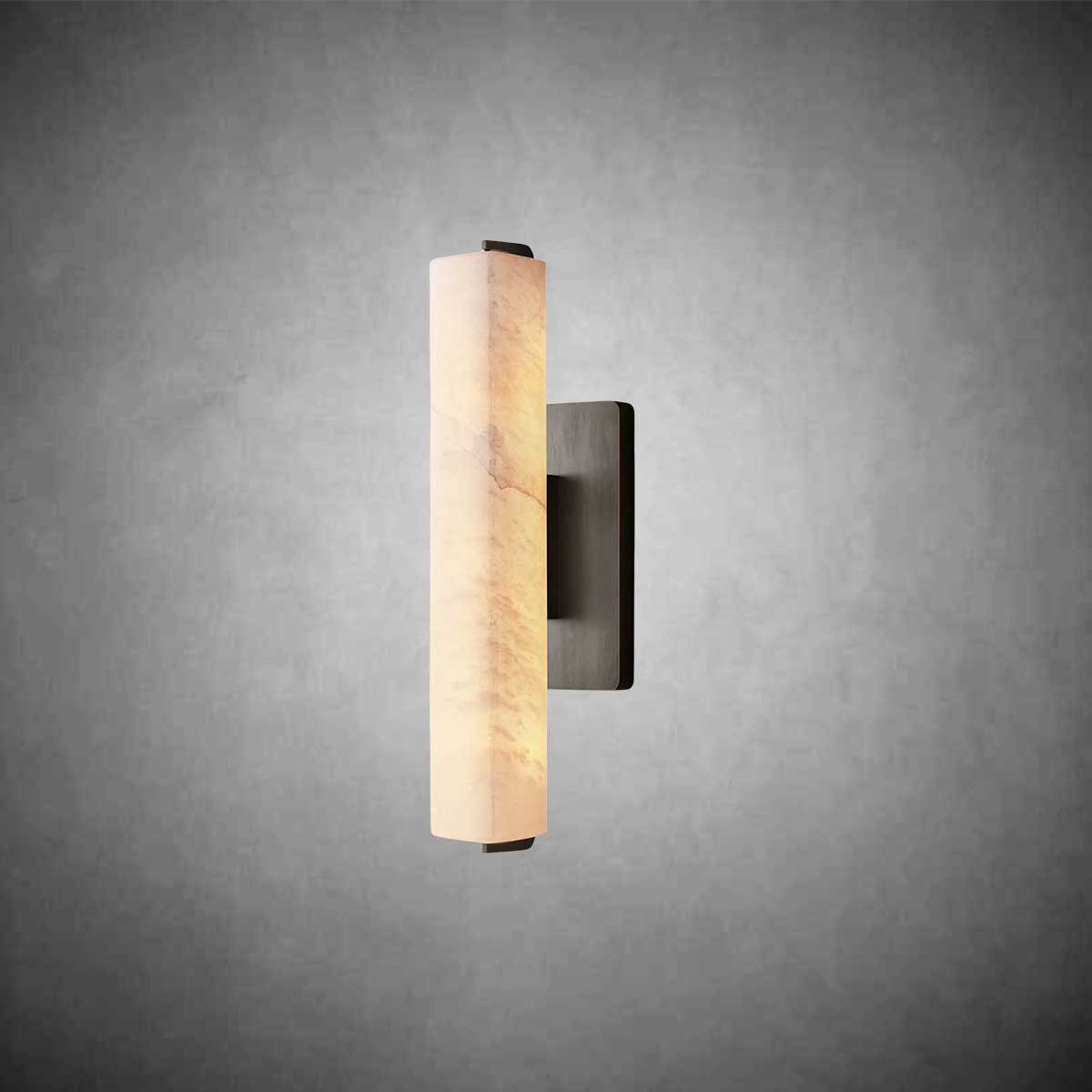 Aurivox Alabaster Single Sconce