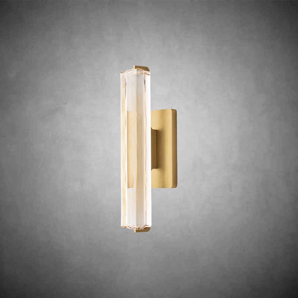 Aurivox Crystal Single Sconce