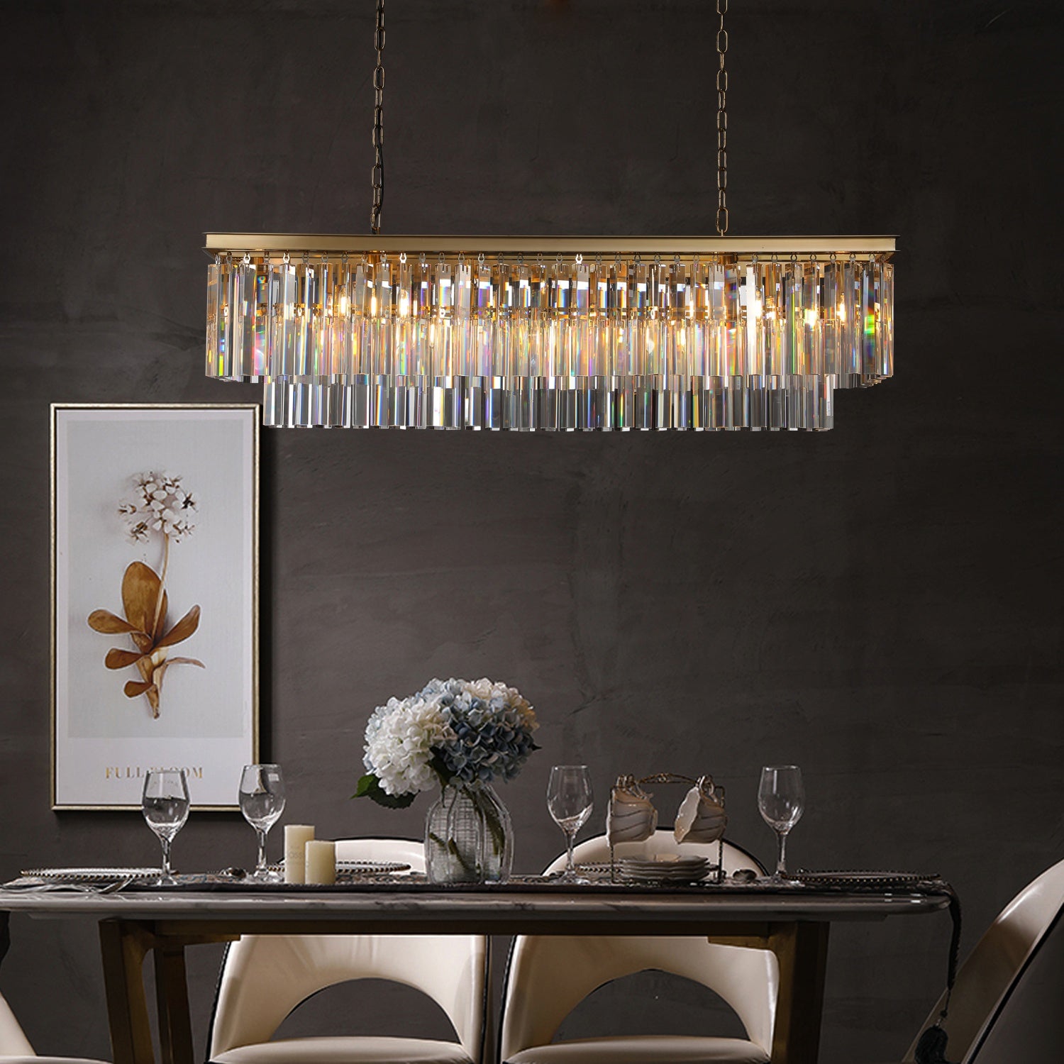 Gavin Rectangular Chandelier
