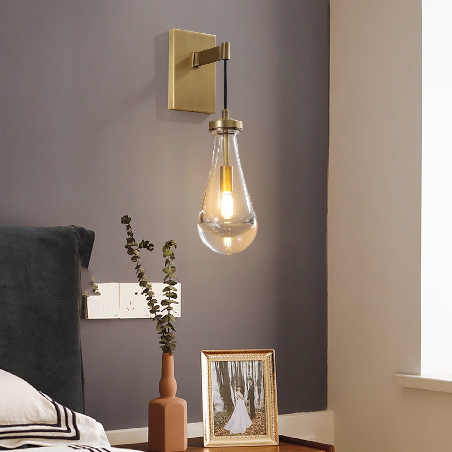 Raindrop Sconce