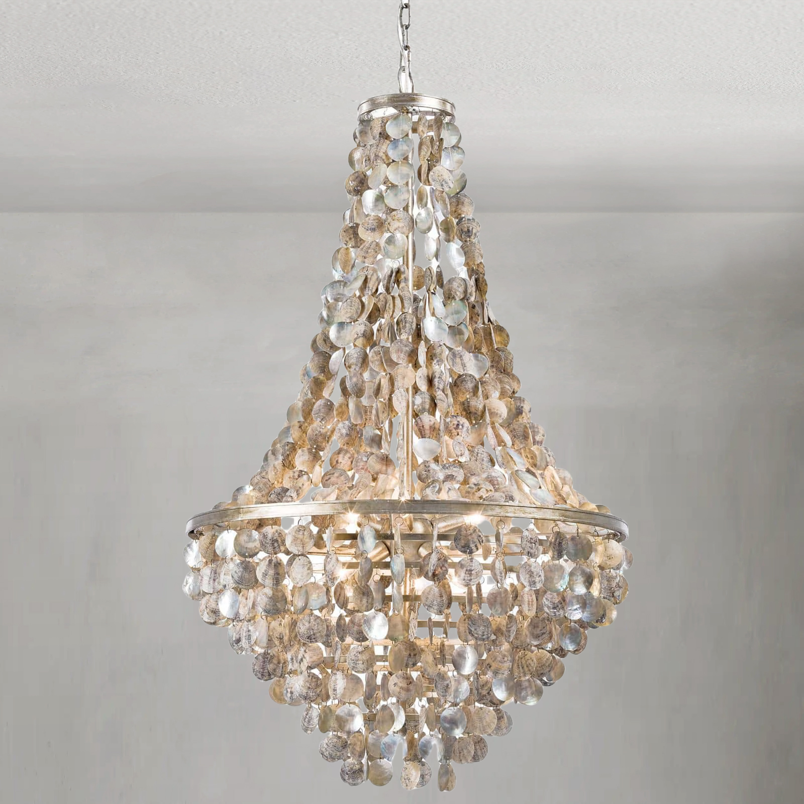 Pearl Seashell Pendant Light