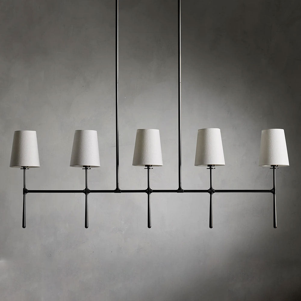 Rhodes Linear Chandelier 5 Light / 6 Ligth