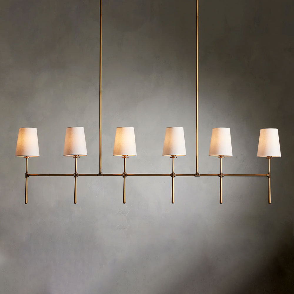Rhodes Linear Chandelier 5 Light / 6 Ligth