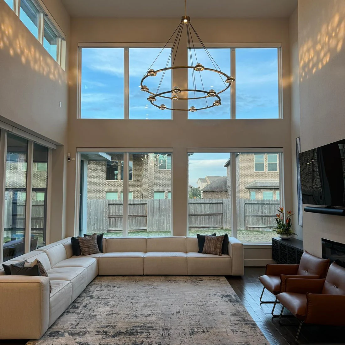 Eclarae 2-Tier Round Chandelier