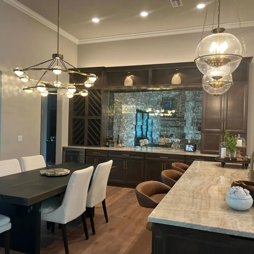 Eclarae 2-Tier Round Chandelier