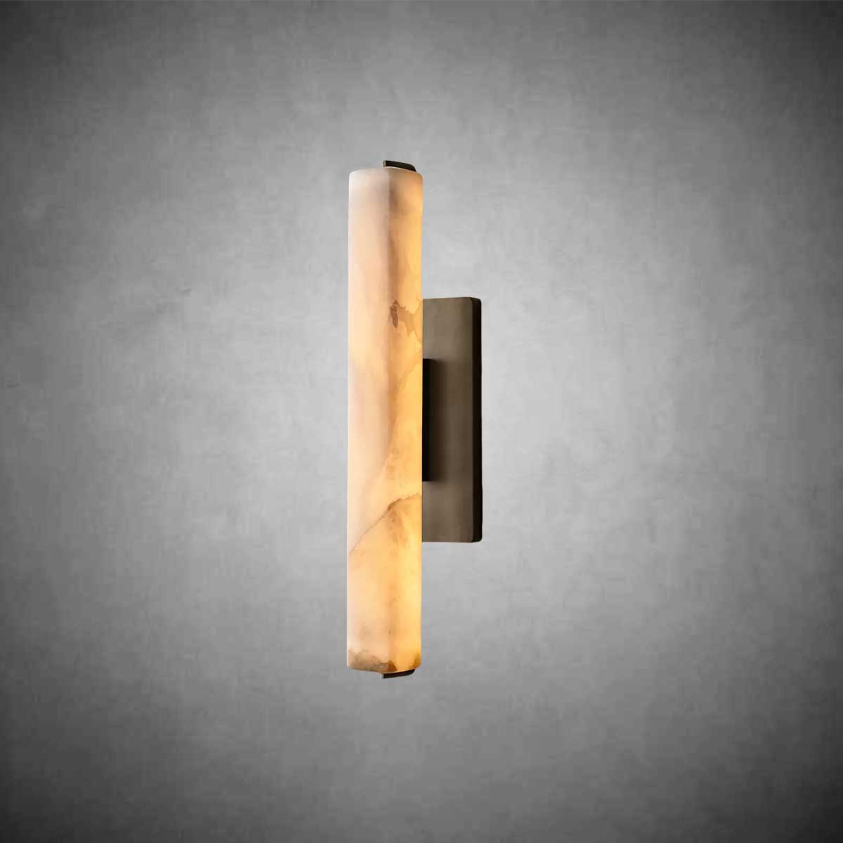 Aurivox Alabaster Single Sconce