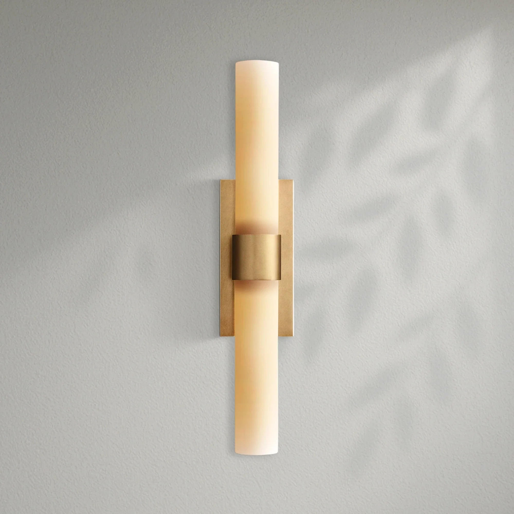 Savelle Milk Glass Sconce 23"