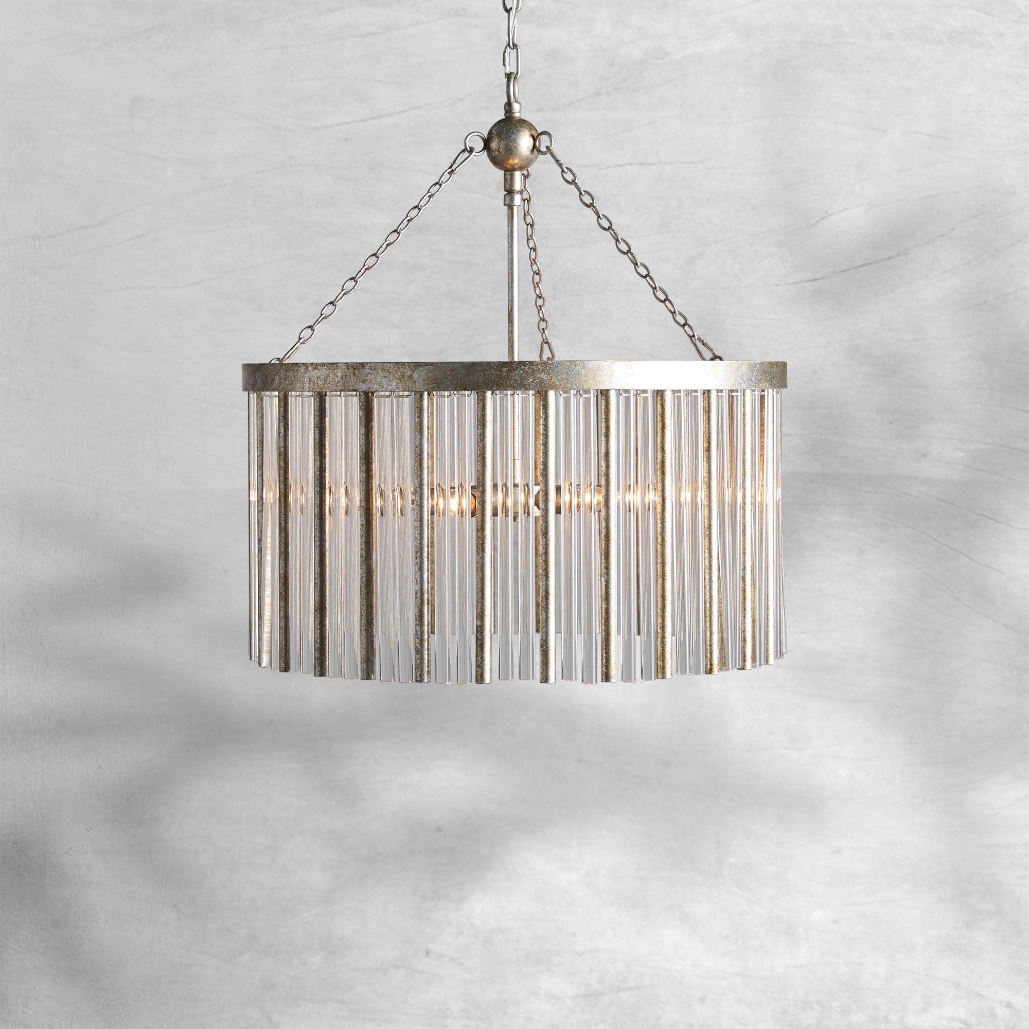Andalucia Round Chandelier 24"35"