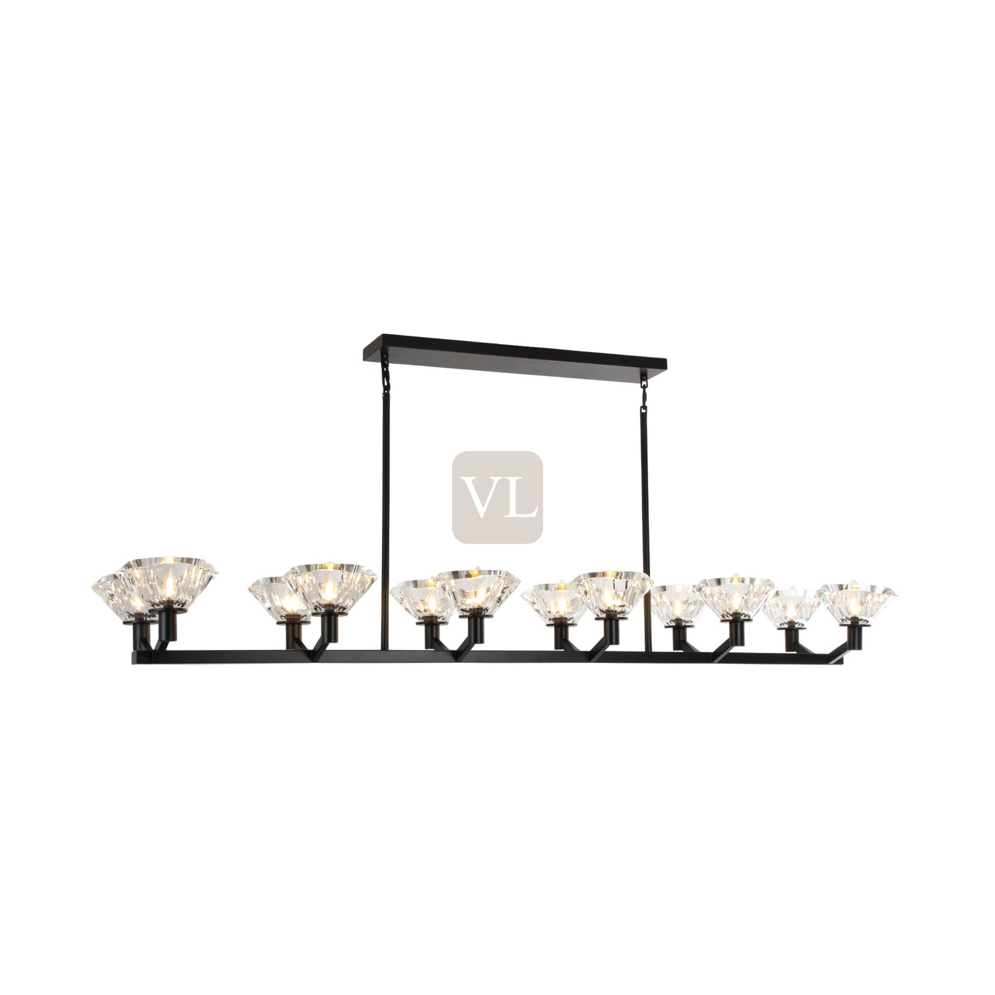 K9 Crystal Cup Dining Pendant