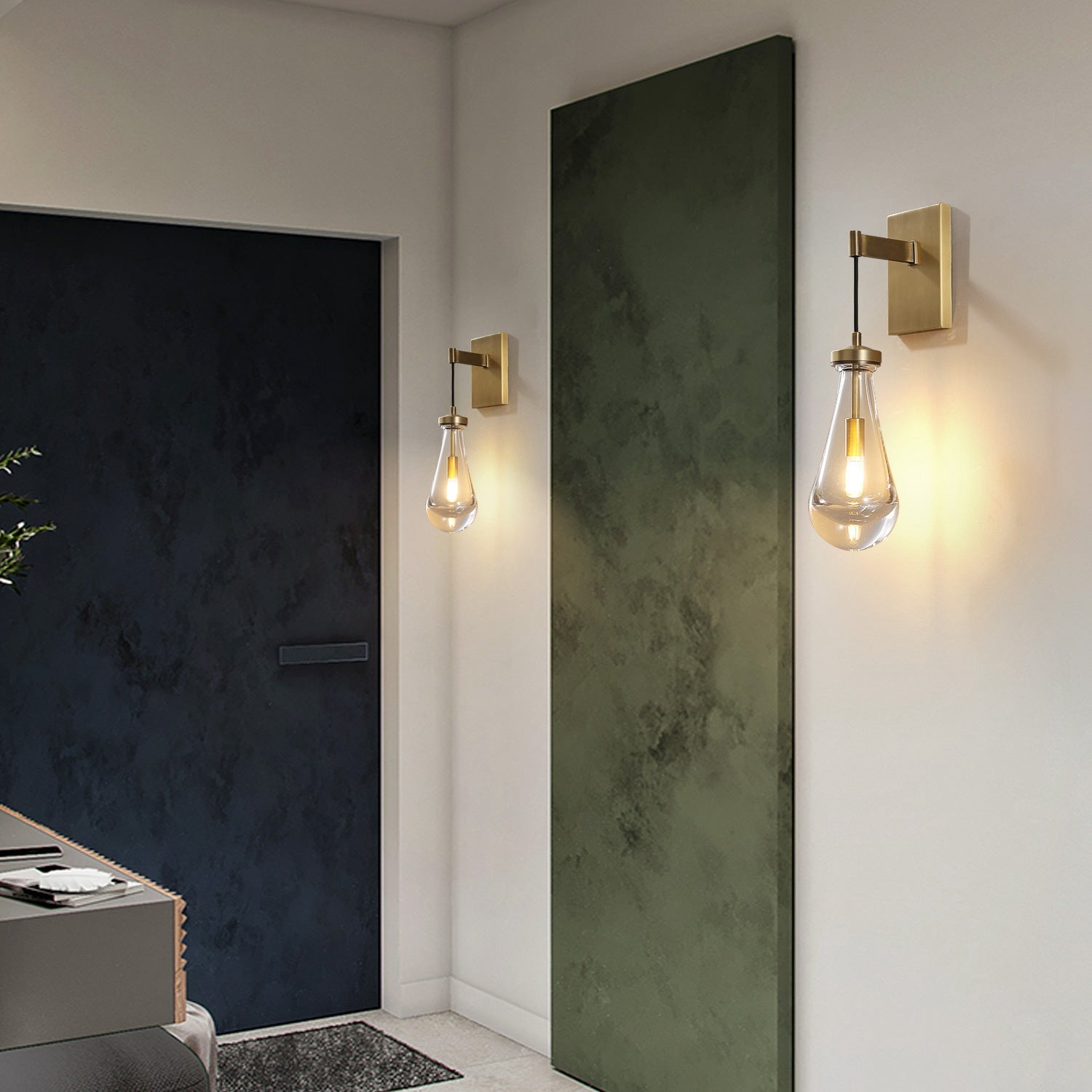 Raindrop Sconce