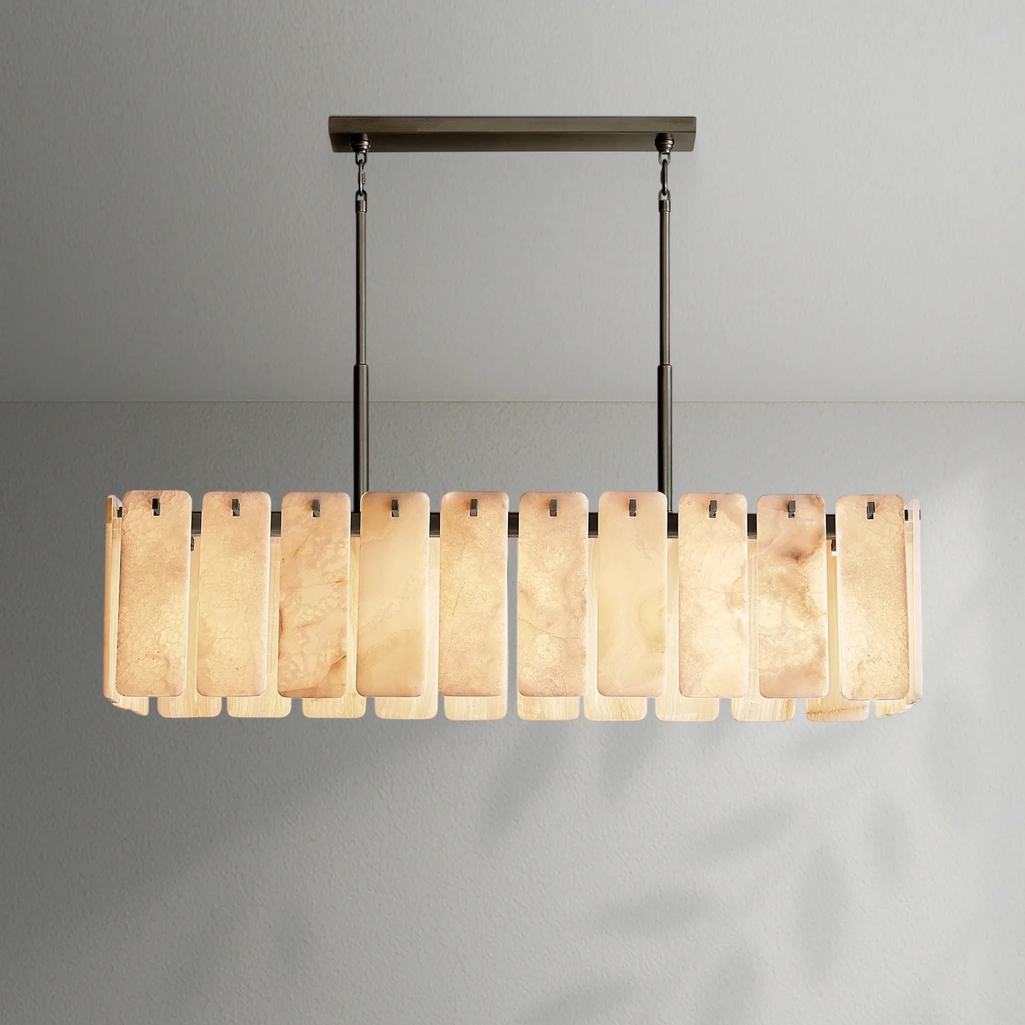 Calametto Onyx Rectangular Chandelier