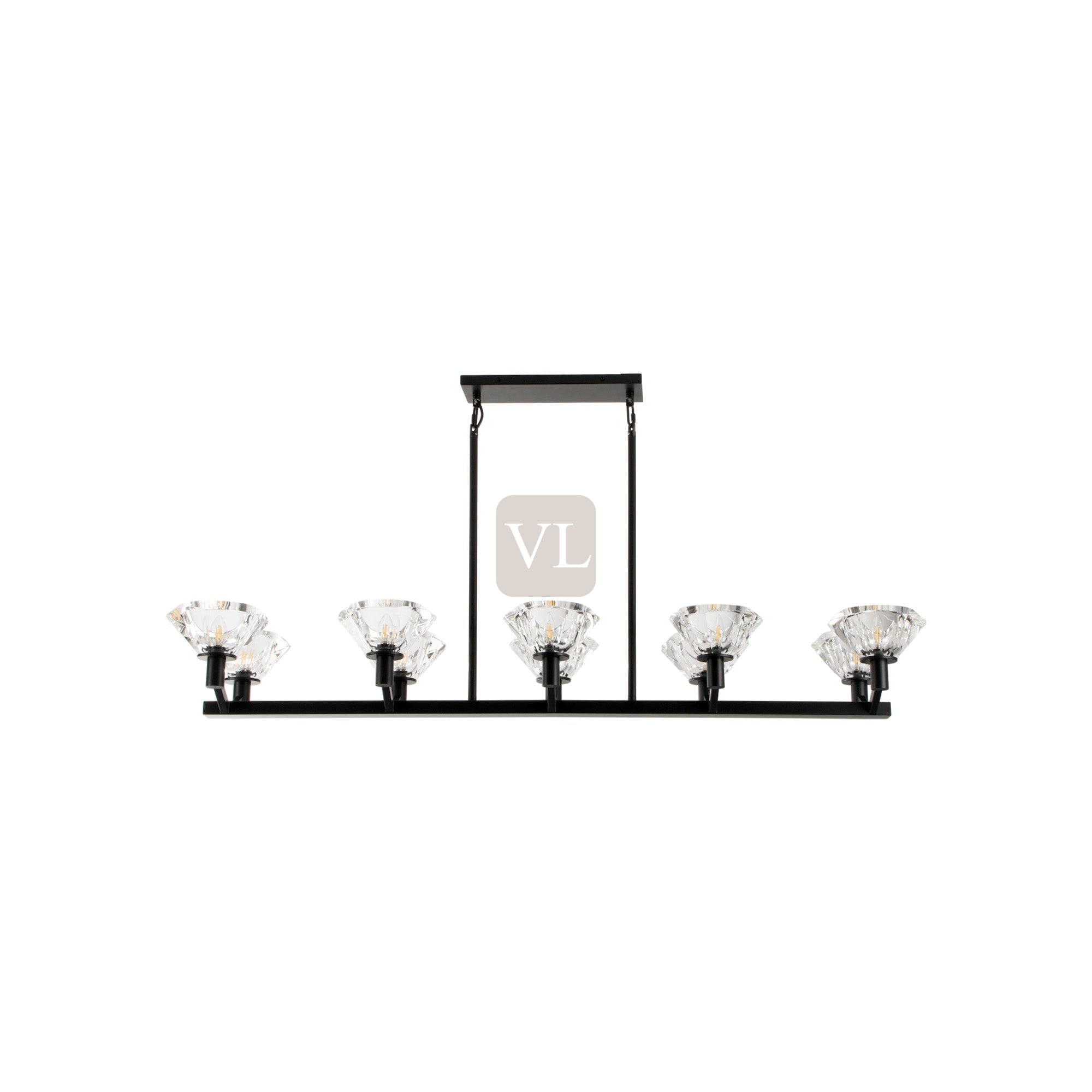 K9 Crystal Cup Dining Pendant