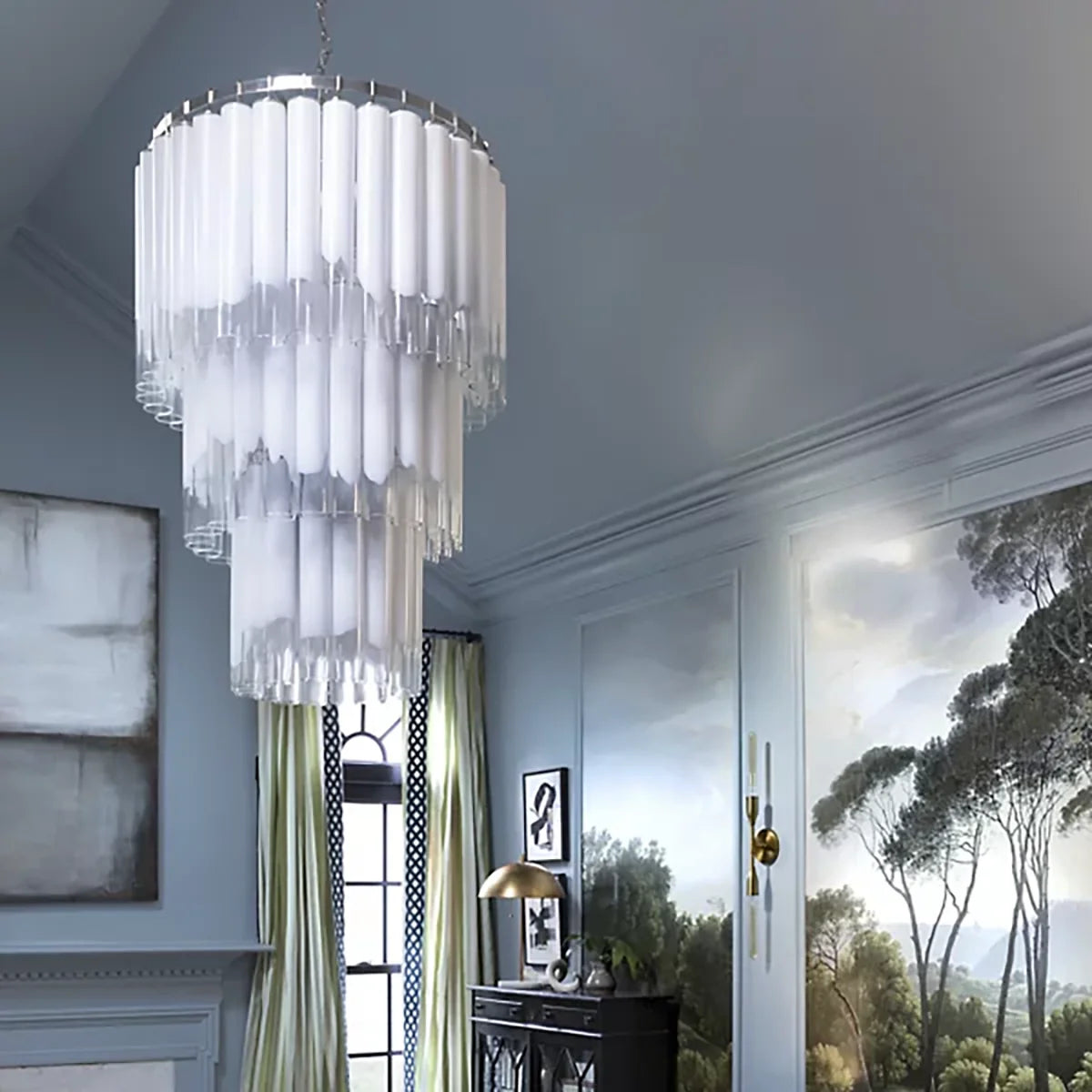 VALLEY Morna 3-Tier Round Chandelier 31"