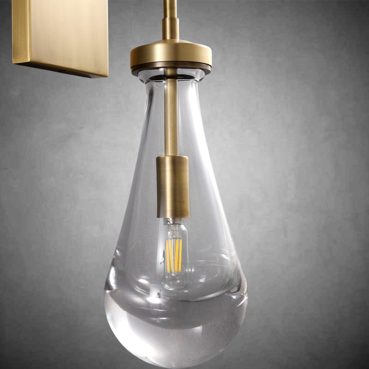 Raindrop Outdoor Sconce