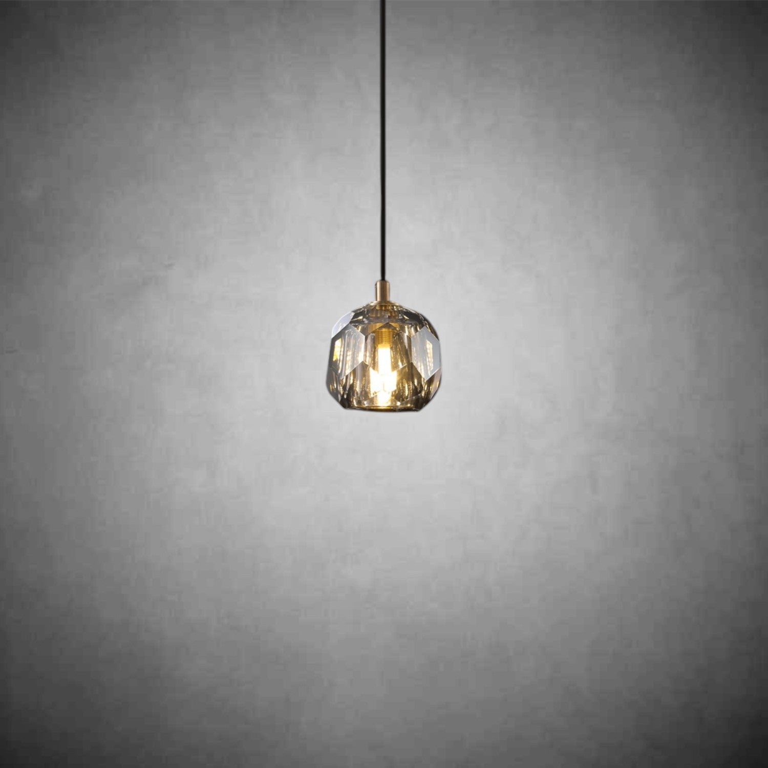 Bolura De Cristal Glass Cord Pendant