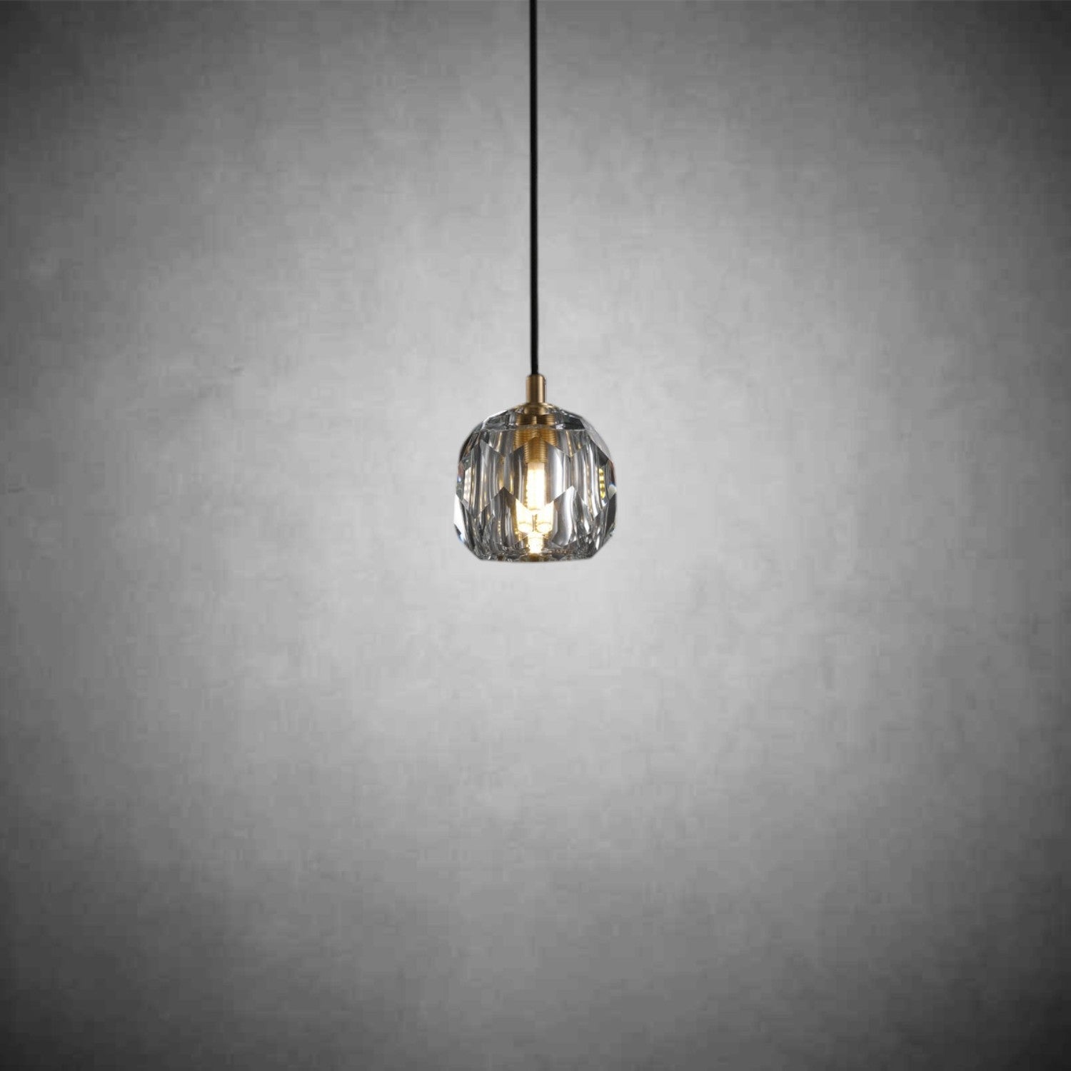 Bolura De Cristal Glass Cord Pendant