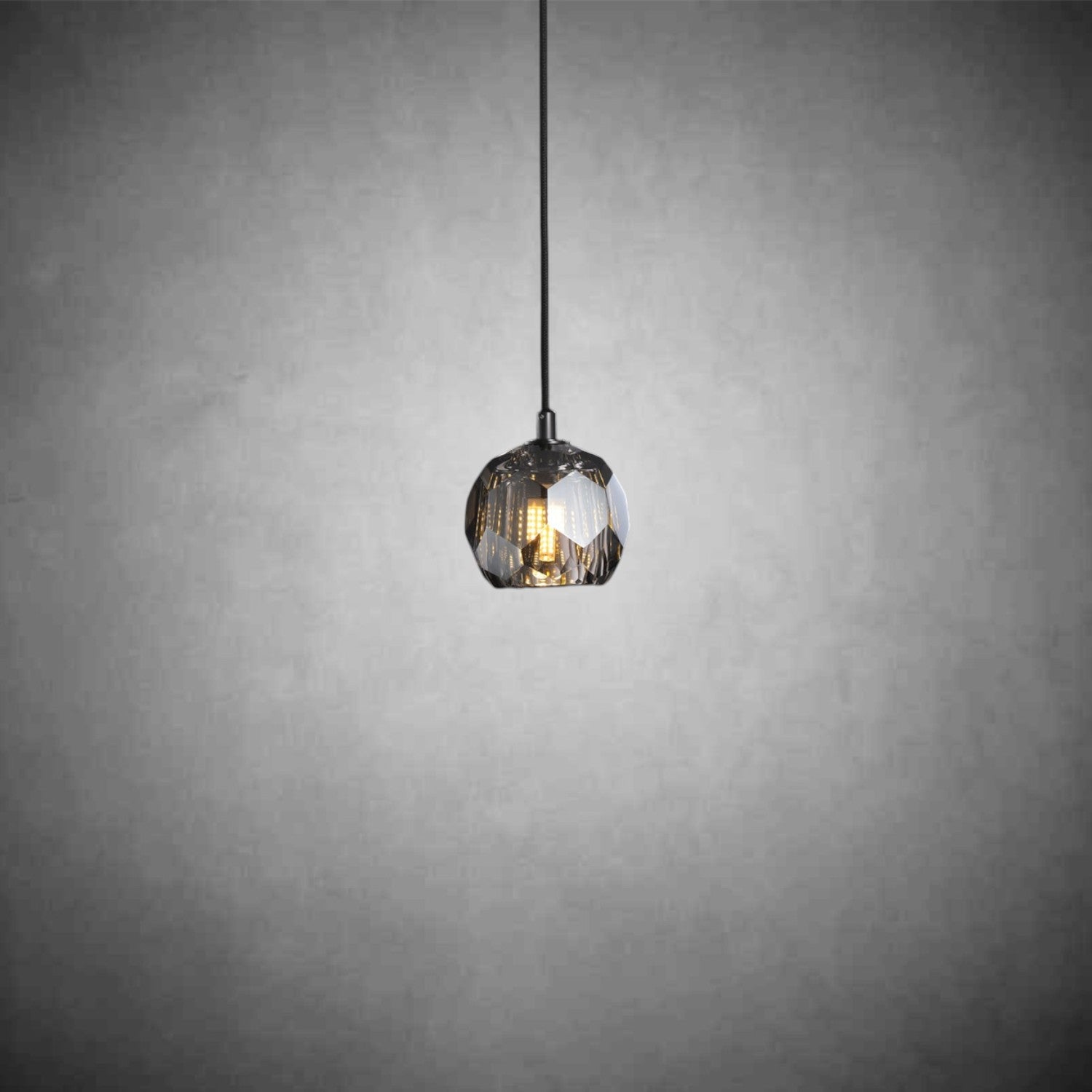 Bolura De Cristal Glass Cord Pendant