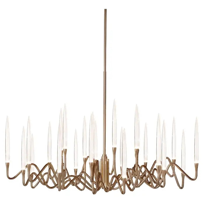 Pezzo Crystal Round Chandelier D33'' 47'' 55''