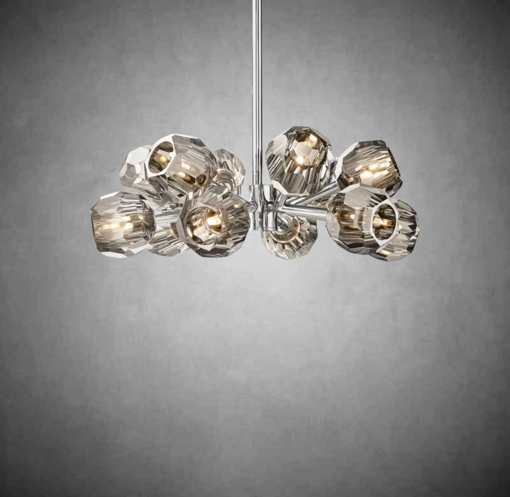 Bolura Crystal Ball Round Chandelier