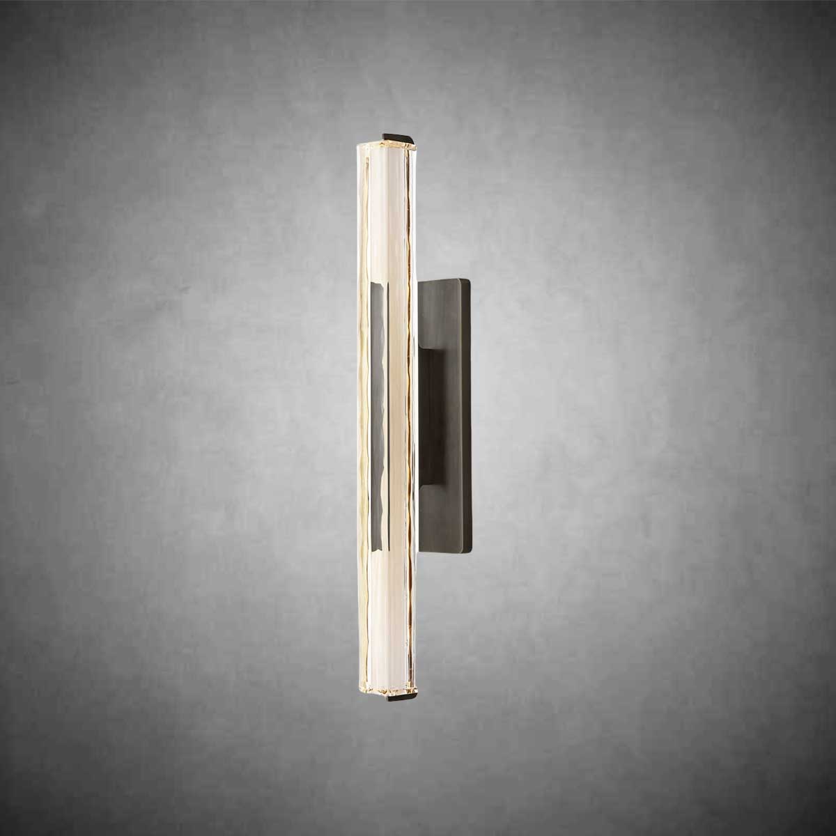 Aurivox Crystal Single Sconce