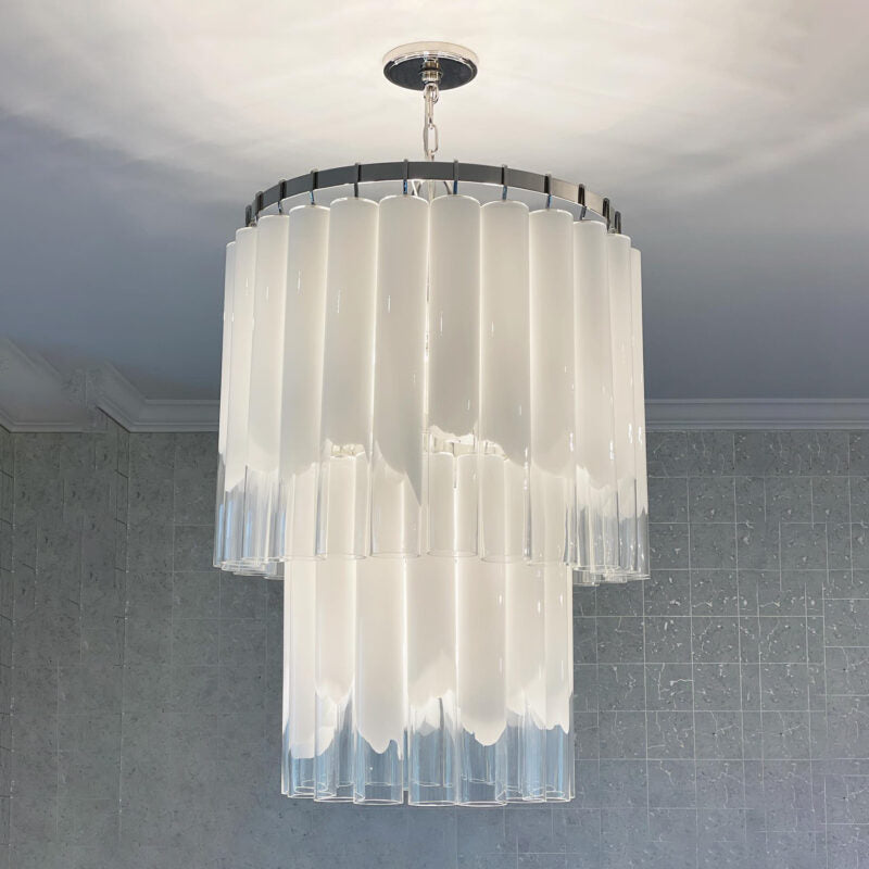 VALLEY Morna 2-Tier Round Chandelier 23.8"W