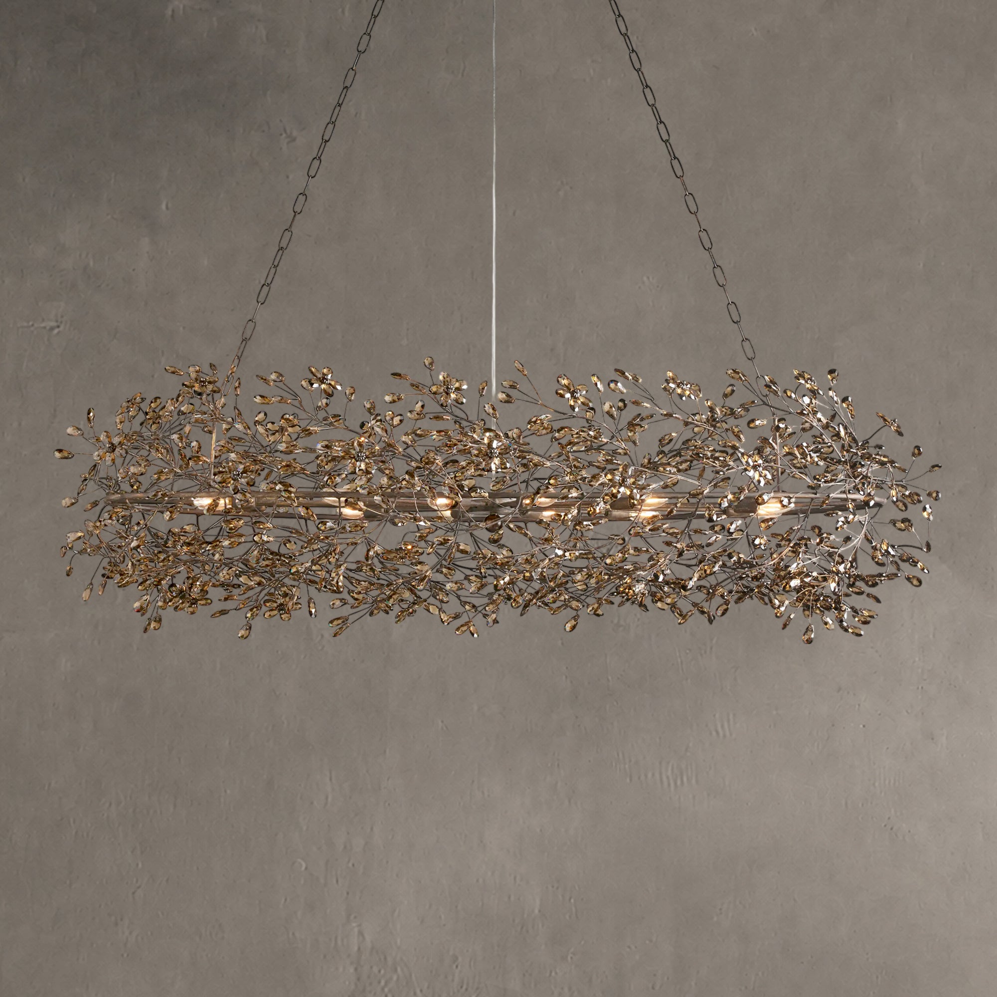 Fiore Oval Chandelier 62''74''