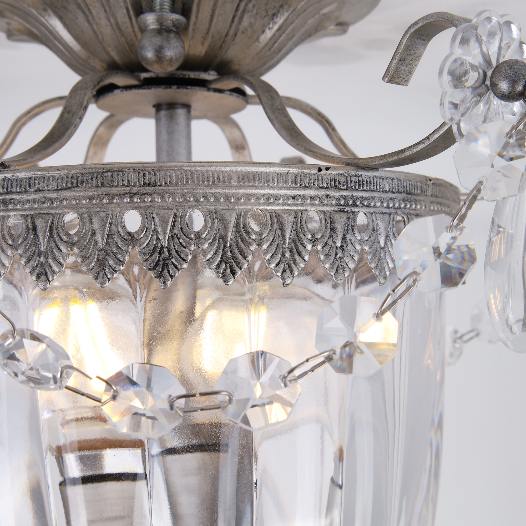 Victorian Crystal Lamp