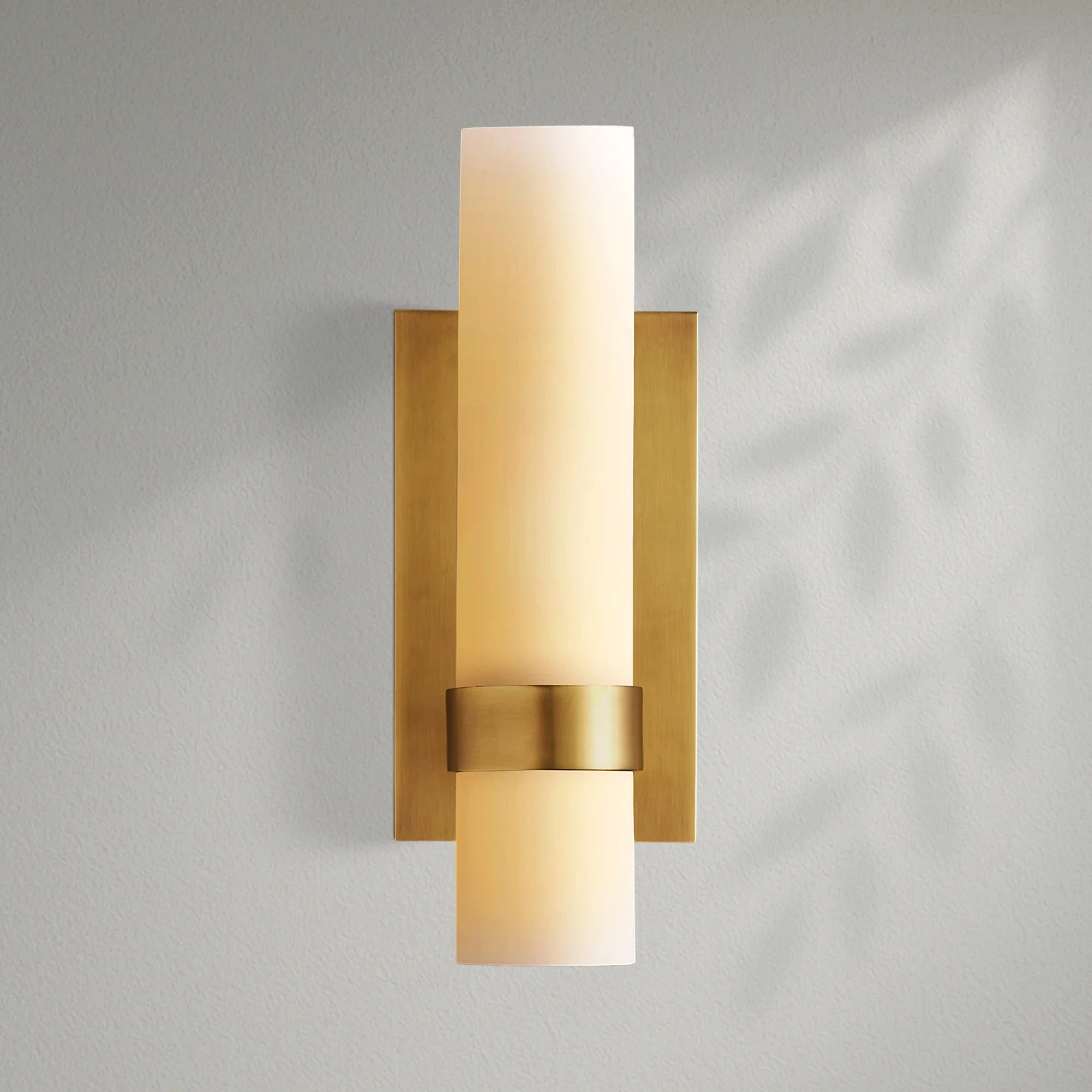 Savelle Milk Glass Sconce