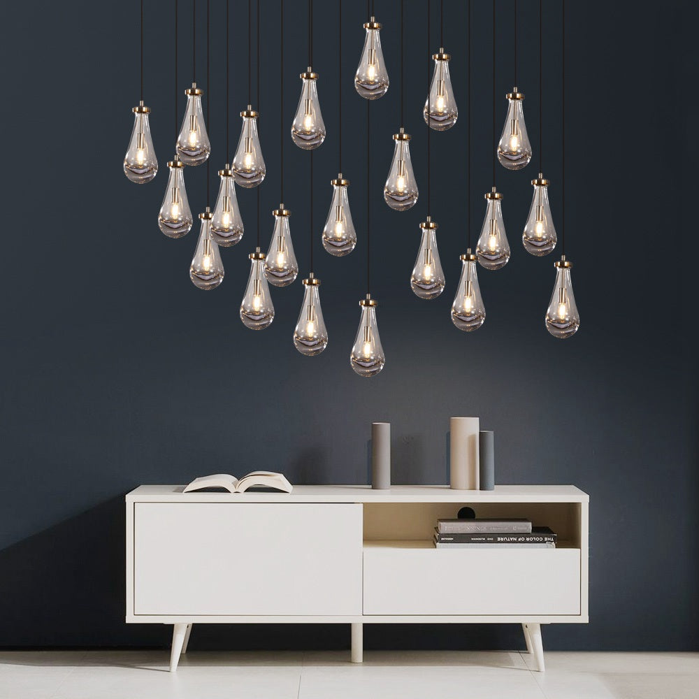 Raindrop Rectangular Chandelier
