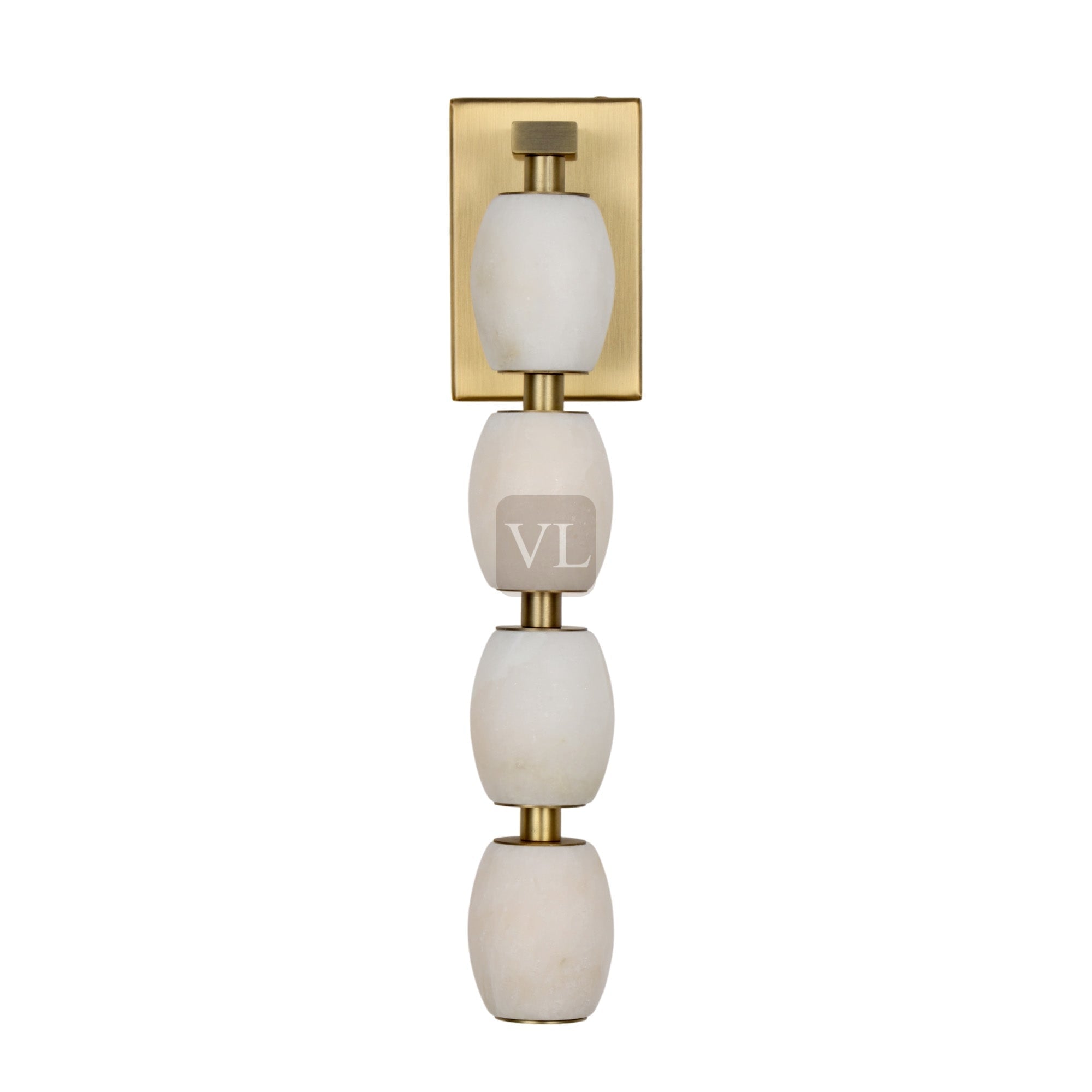 Alabaster Bead LED Pendant Light
