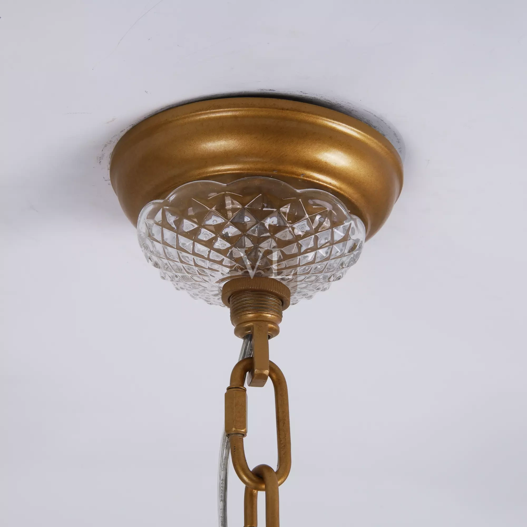 Victorian Crystal Chandelier