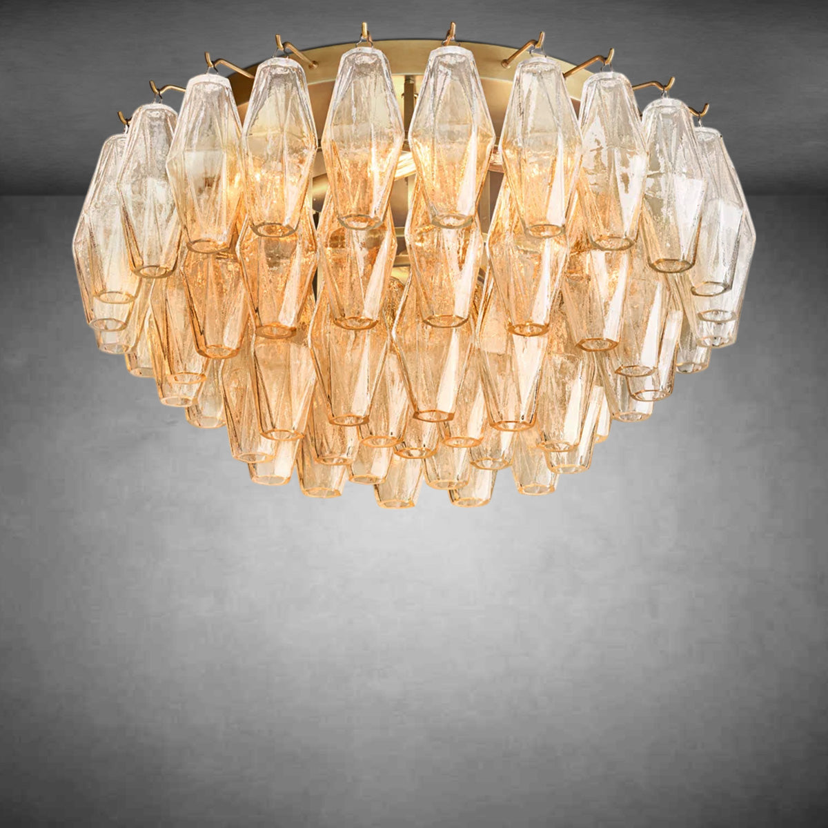 Chiarita Glass Flushmount