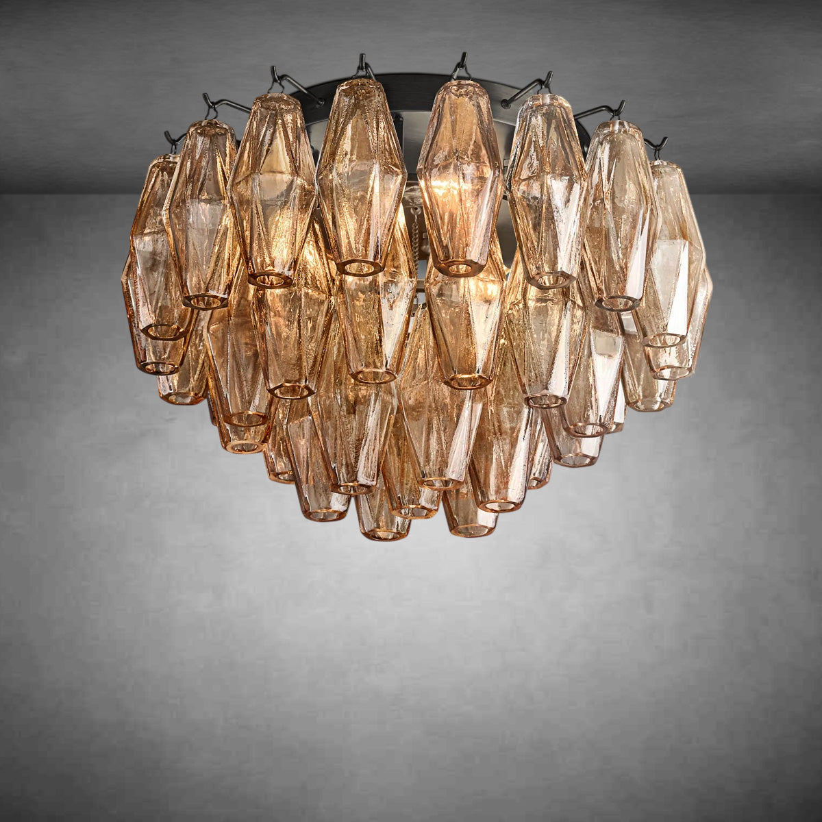 Chiarita Glass Flushmount