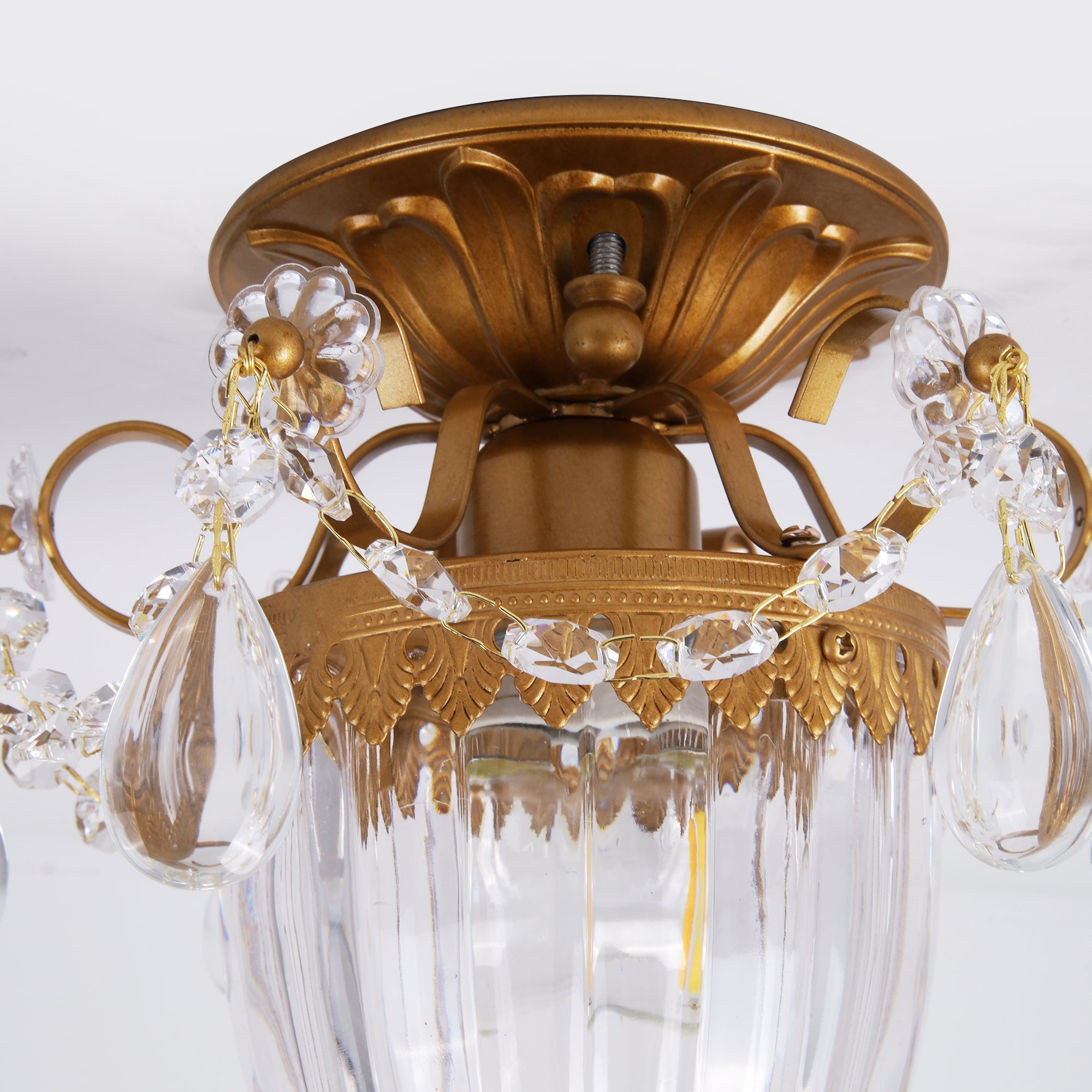Victorian Crystal Lamp