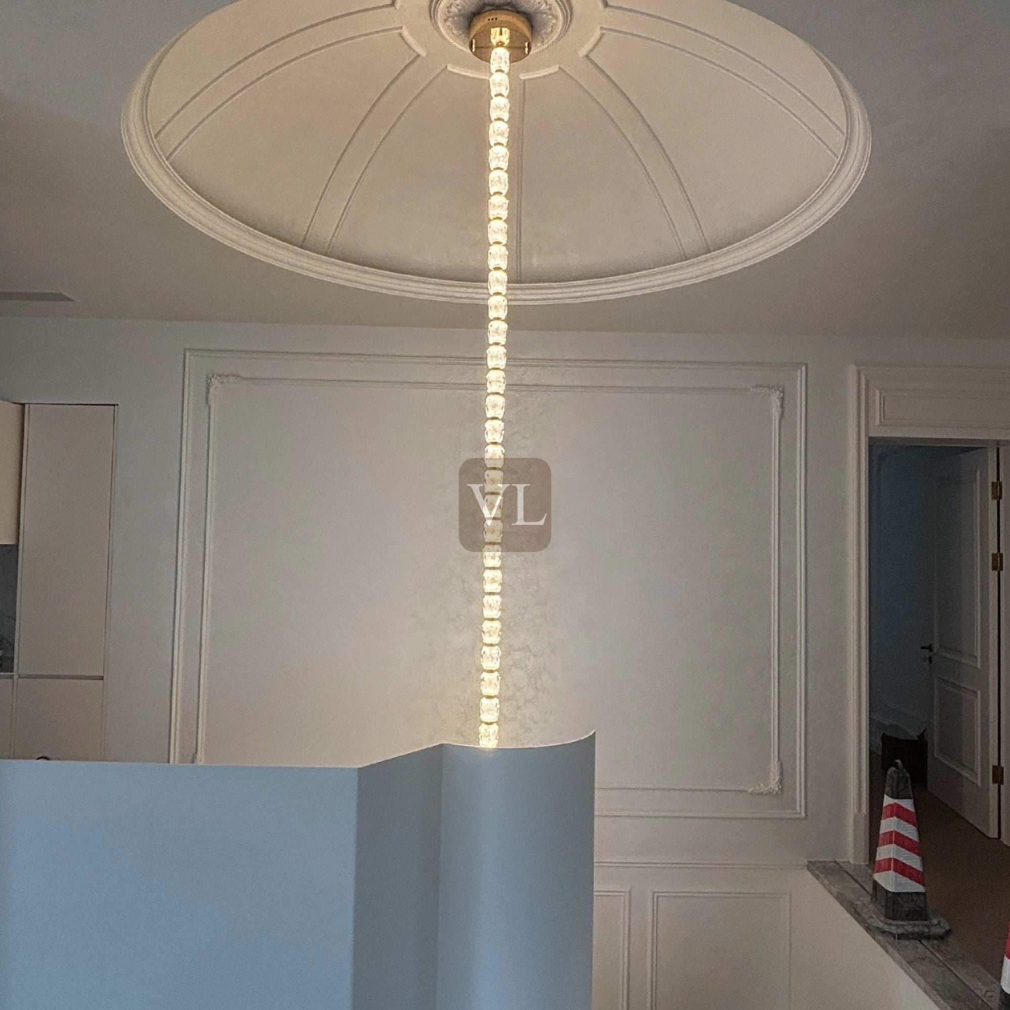 Modern Crystal Bead Chandelier