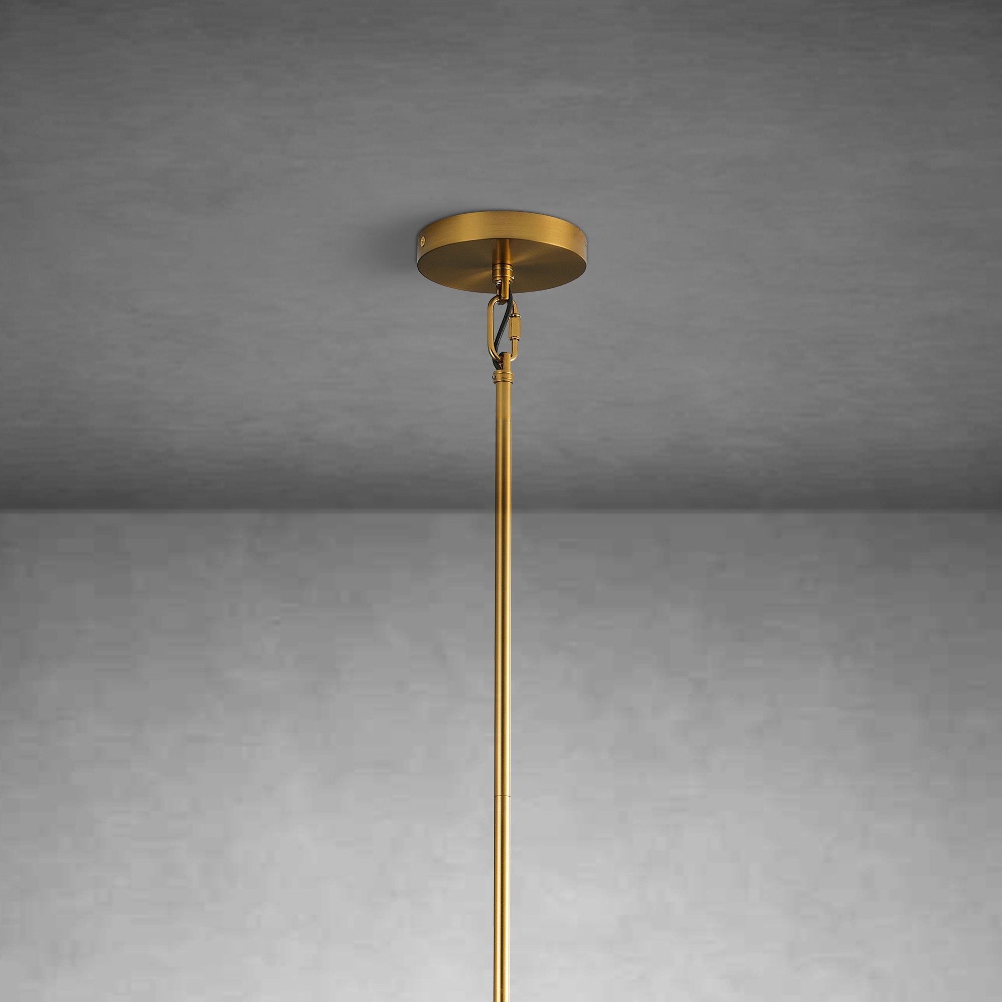 7" Glass Modern Black Pendant Lights(2PCS)