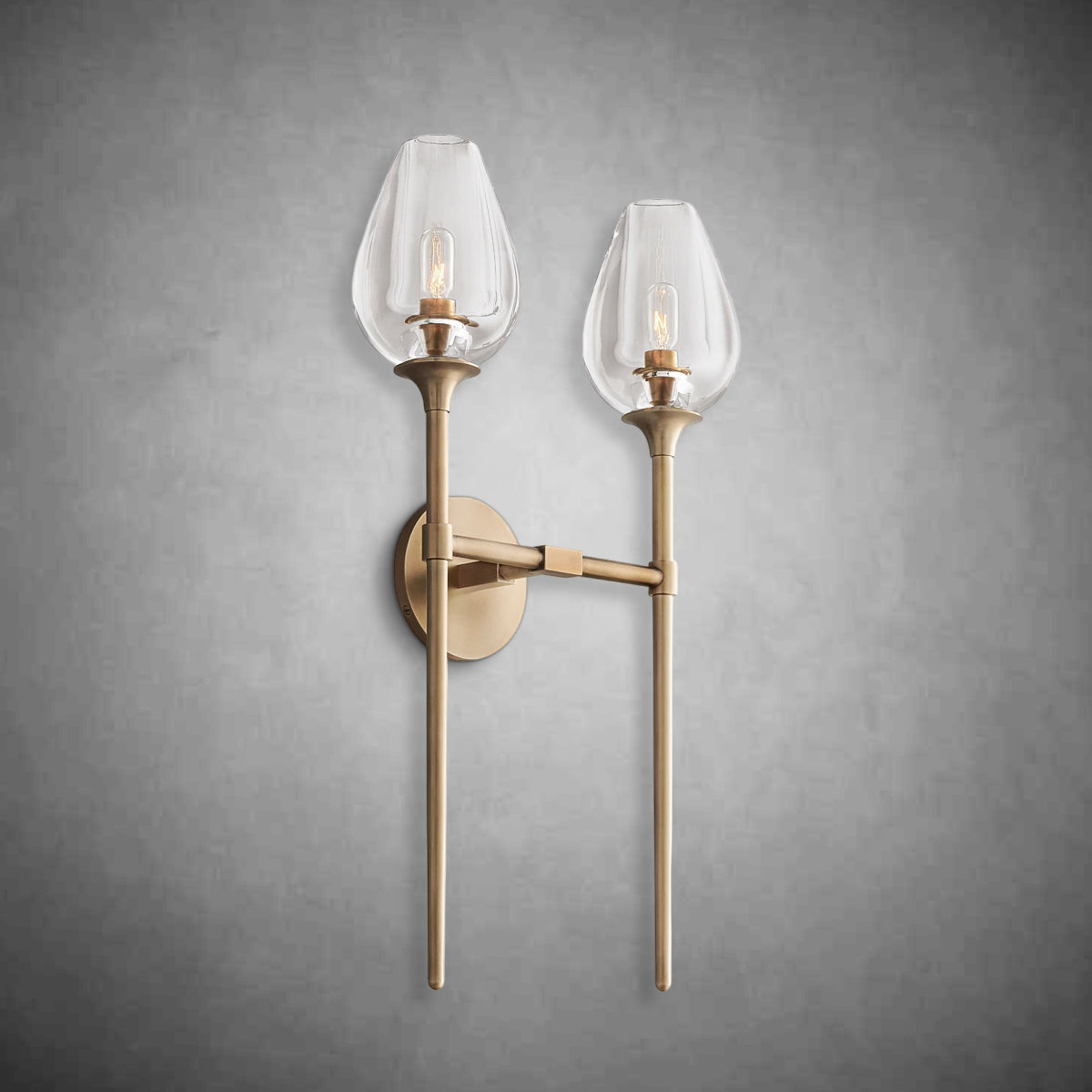 Tulipa Double Sconce
