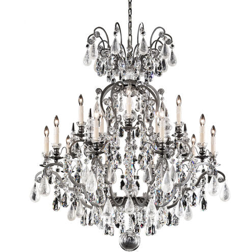 Rivendell 15 Light Crystal Chandelier 38"